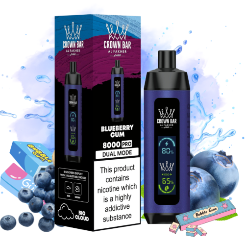 Al Fakher Blueberry Gum Goût - Puff Al Fakher Al Fakher Blueberry Gum Goût - Puff Al Fakher