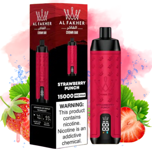 Al Fakher Strawberry Punch Goût - Puff Al Fakher Al Fakher Strawberry Punch Goût - Puff Al Fakher