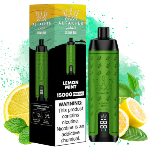 Puff Crown Bar Lemon Mint - Puff Al Fakher Puff Crown Bar Lemon Mint - Puff Al Fakher