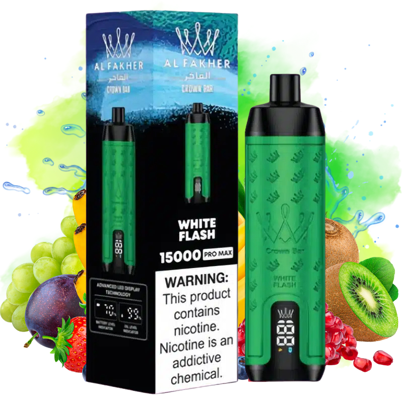 Crown Bar White Flash Goût - Puff Al Fakher Crown Bar White Flash Goût - Puff Al Fakher