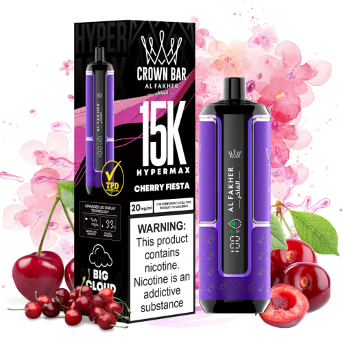 Al Fakher Cherry Fiesta Goût - Puff Al Fakher Al Fakher Cherry Fiesta Goût - Puff Al Fakher