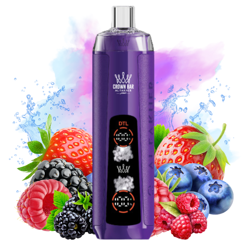 Al Fakher Crystal 8K Mixed Berry Goût - Puff Al Fakher Al Fakher Crystal 8K Mixed Berry Goût - Puff Al Fakher
