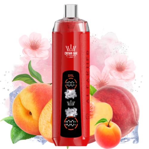 Al Fakher Crystal 8K Peach Ice Goût - Puff Al Fakher Al Fakher Crystal 8K Peach Ice Goût - Puff Al Fakher