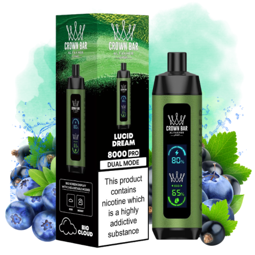 Crown Bar Lucid Dream Goût - Puff Al Fakher Crown Bar Lucid Dream Goût - Puff Al Fakher