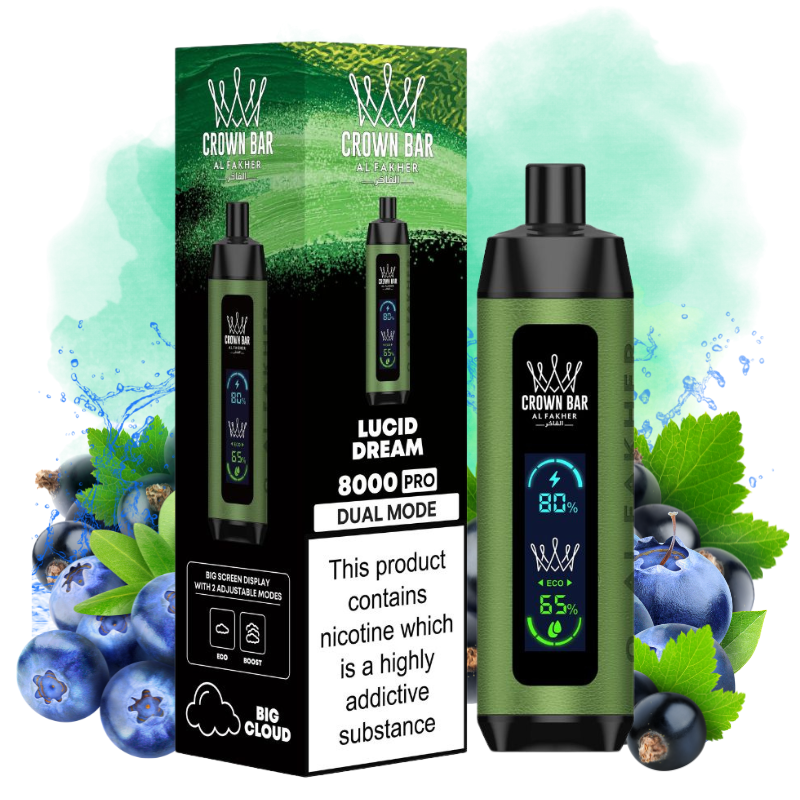 Crown Bar Lucid Dream Goût - Puff Al Fakher Crown Bar Lucid Dream Goût - Puff Al Fakher