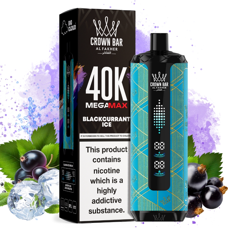 Al Fakher Mega Max 40k Two Apple Goût Glace Cassis - Puff Al Fakher Al Fakher Mega Max 40k Two Apple Goût Glace Cassis - Puff Al Fakher