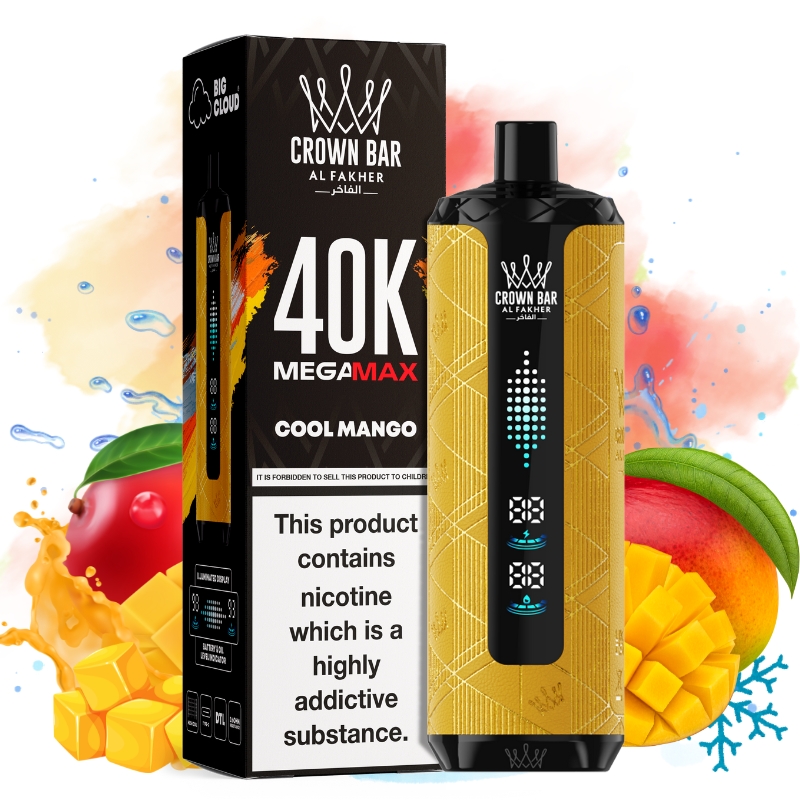Al Fakher 40000 Cool Mango Goût - Puff Al Fakher Al Fakher 40000 Cool Mango Goût - Puff Al Fakher