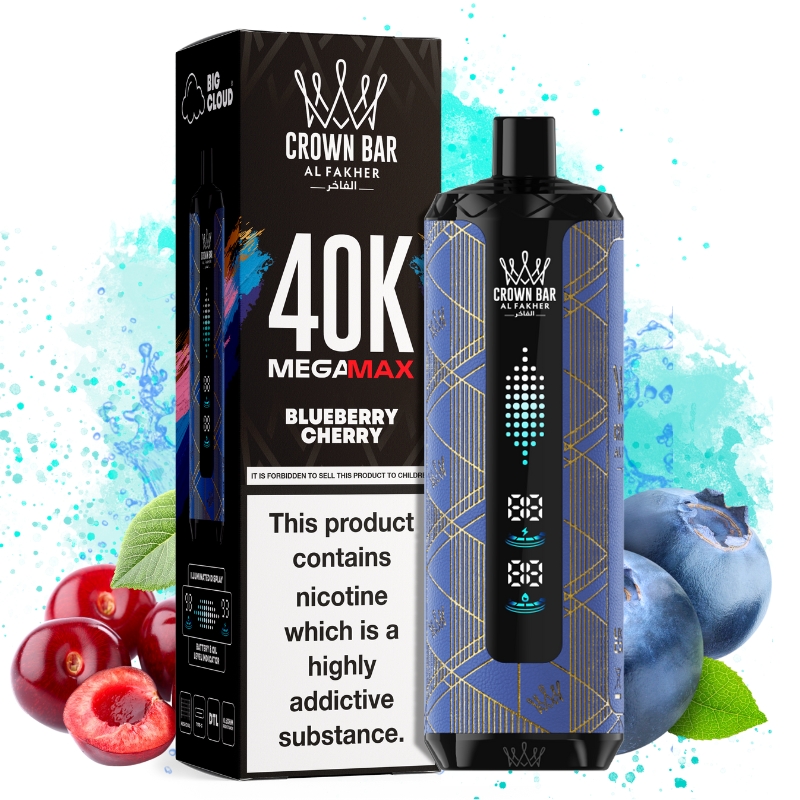 Al Fakher Mega Max Blueberry Cherry - Puff Al Fakher Al Fakher Mega Max Blueberry Cherry - Puff Al Fakher