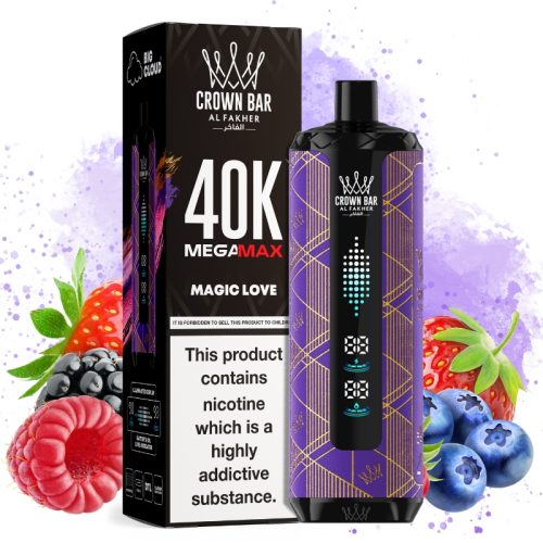Al Fakher Mega Max 40000 Magic Love Goût - Puff Al Fakher Al Fakher Mega Max 40000 Magic Love Goût - Puff Al Fakher