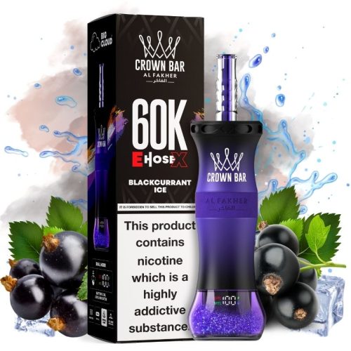 Al Fakher 60000 E-hose X Blackcurrant Ice Goût - Puff Al Fakher Al Fakher 60000 E-hose X Blackcurrant Ice Goût - Puff Al Fakher