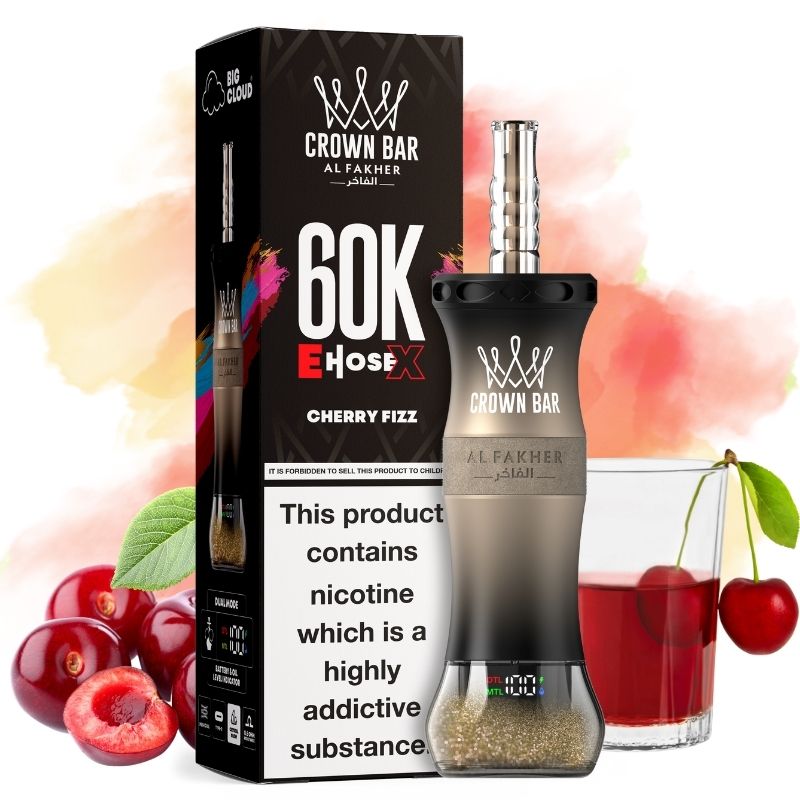Al Fakher 60K Cherry Fizz Goût - Puff Al Fakher Al Fakher 60K Cherry Fizz Goût - Puff Al Fakher