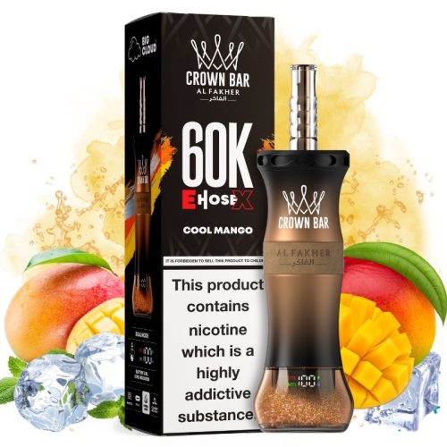 Al Fakher E-hose X 60000 Cool Mango Goût - Puff Al Fakher Al Fakher E-hose X 60000 Cool Mango Goût - Puff Al Fakher
