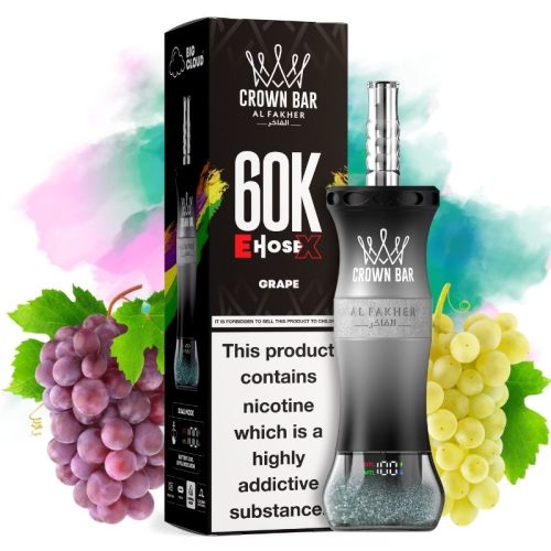 Al Fakher 60000 E-hose X Grape Goût - Puff Al Fakher Al Fakher 60000 E-hose X Grape Goût - Puff Al Fakher