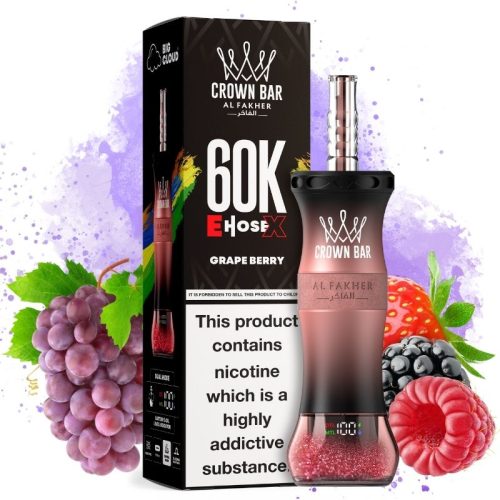Al Fakher 60K E-hose X Grape Berry Goût - Puff Al Fakher Al Fakher 60K E-hose X Grape Berry Goût - Puff Al Fakher
