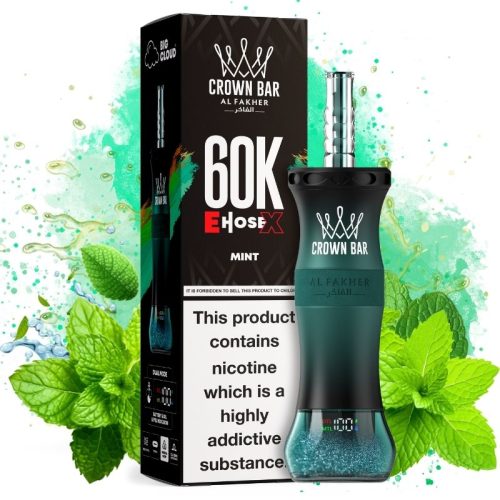 Al Fakher 60000 Mint Goût - Puff Al Fakher Al Fakher 60000 Mint Goût - Puff Al Fakher