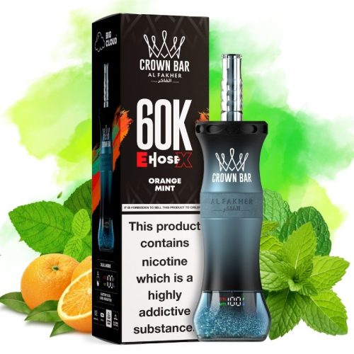 Al Fakher 60000 E-hose X Orange Mint Goût - Puff Al Fakher Al Fakher 60000 E-hose X Orange Mint Goût - Puff Al Fakher