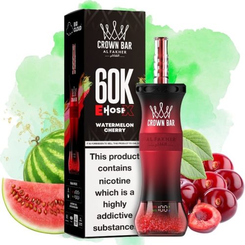 Al Fakher 60000 E-hose X Watermelon Cherry Goût - Puff Al Fakher Al Fakher 60000 E-hose X Watermelon Cherry Goût - Puff Al Fakher