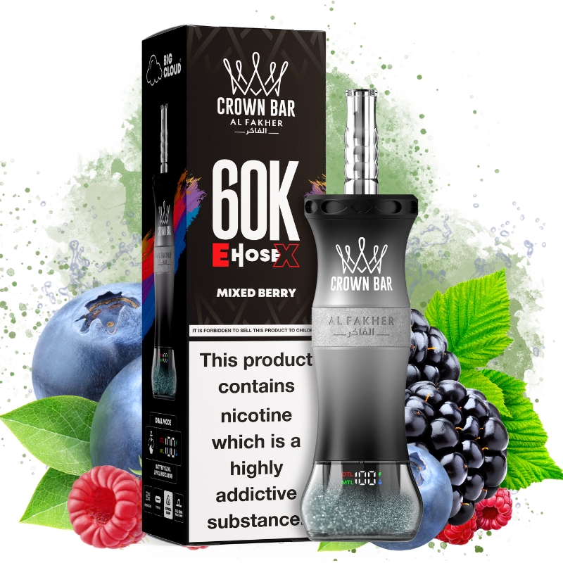 Al Fakher E-hose X 60000 Mixed Berry - Puff Al Fakher Al Fakher E-hose X 60000 Mixed Berry - Puff Al Fakher