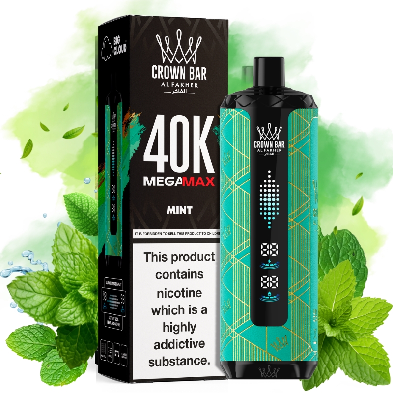 Al Fakher Mega Max 40k Spearmint - Puff Al Fakher Al Fakher Mega Max 40k Spearmint - Puff Al Fakher