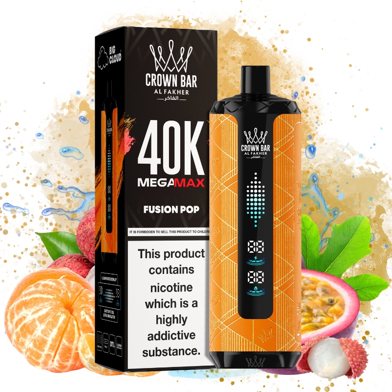 Al Fakher Mega Max 40000 Fusion Pop - Puff Al Fakher Al Fakher Mega Max 40000 Fusion Pop - Puff Al Fakher
