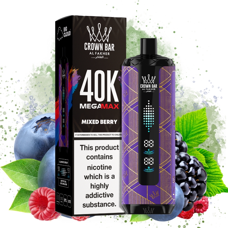 Al Fakher Mega Max 40000 Mixed Berry - Puff Al Fakher Al Fakher Mega Max 40000 Mixed Berry - Puff Al Fakher